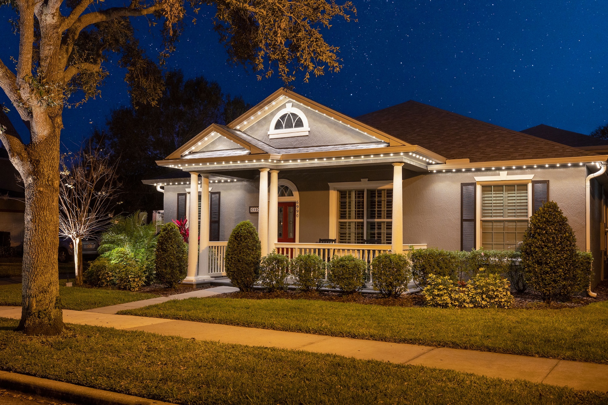 permanent roofline lighting northwest indiana